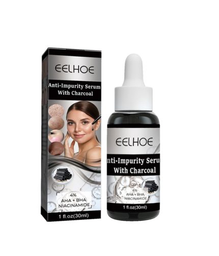 EELHOE Charcoal Anti-Impurity Serum removes facial impurities