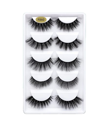 Z'LRAQI BEAUTY 5 pairs eyelashes 3D mink beauty equipment oem brand eyelashes custom eyelashes packaging