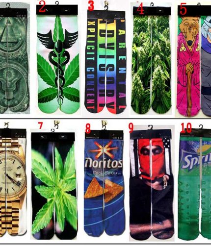 Fashion Design 3d printed socks  Men Women  3D Socks Sublimation Custom Printed Socks