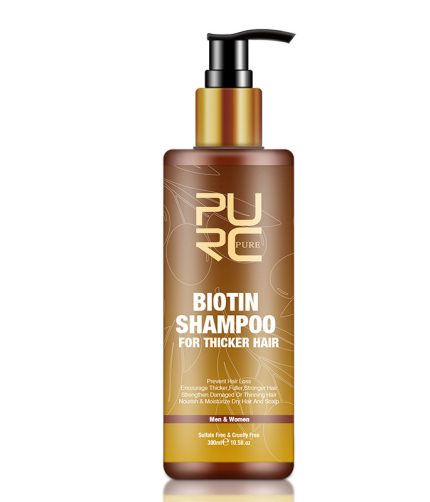 Hair Care Ginger Biotin Three Piece Shampoo Conditioner Repair Dry and Hairy Essential Oil