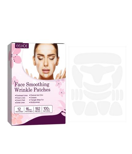 EELHOE Facial Smoothing Anti-Wrinkle Patch Lightens nasolabial folds fine skin tenderness lifts and tightens skin