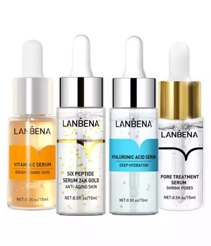 LANBENA Hyaluronic Acid Serum Blackhead Removing Moisturizing Acne Treatment Skin Care Repair Whitening Anti-Aging Winkles 15ml