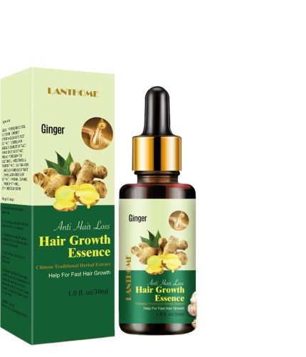 LANTHOME  Hair growth essence Help For Fast Hair Growth Chinese Traditional Herbal Extract Ginger extract Prevent Hair Loss