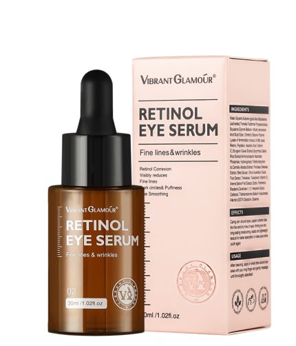 VIBRANT GLAMOUR Retinol Eye Serum reduces fine lines around the eyes and moisturizes K1