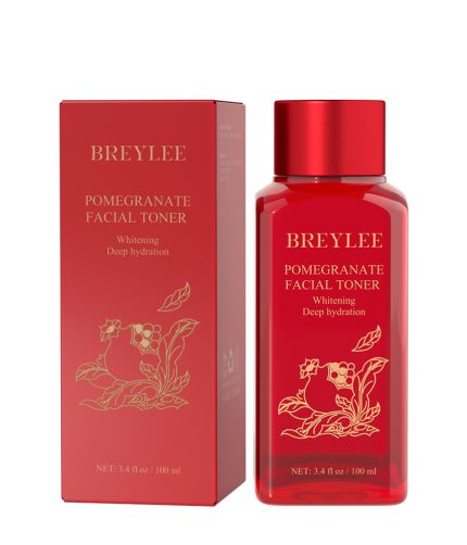 BREYLEE red Pomegranate facial toner soften and bright skin moisturizing deep hydration whitening toner K1