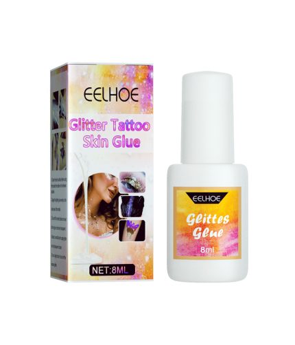 EELHOE Flash Tattoo Skin Glue Face Body Skin Flash Tattoo Eye Makeup Painted Tattoo Skin Glue K1