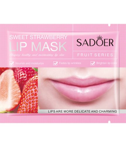 SADOER avocado lip mask 8g moisturizing hydrating orange strawberry blueberry lip mask K1