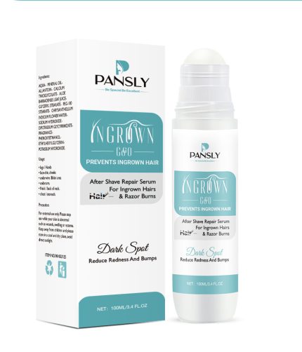 PANSLY Ingrown Hair Solution Aftershave Repair Serum For Ingrown Hair & Razor Burns reduce Redness and bump