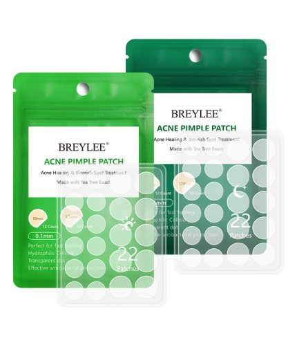 BREYLEE Acne Pimple Patch Acne Treatment Face Sheet Mask Facial Skin Care Pimple Remover Tools 0.3mm Night Use B1