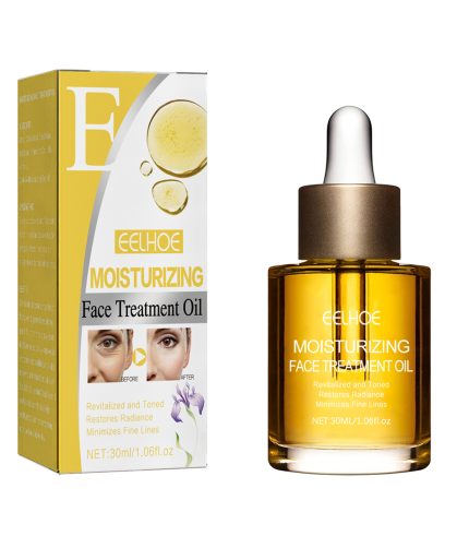 EELHOE Blue Orchid Facial Oil Anti-Wrinkle Lighten Fine Lines Moisturize Firm Brighten Brighten and Whiten Serum