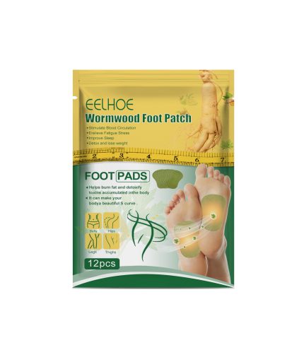 EELHOE Wormwood Foot Patch Body CareStress Relief Help SleepSlimmingFitness Foot Patch K1