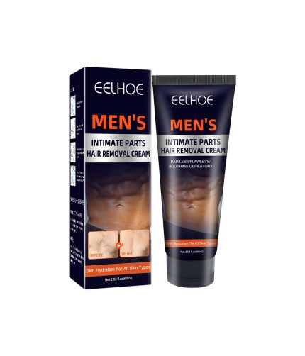 eelhoe men's hair removal cream gentle and does not irritate chest hair