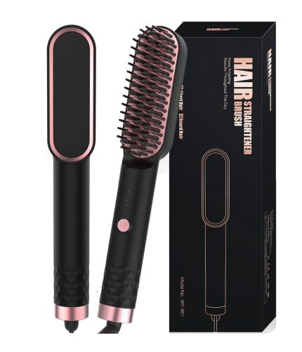 Straight hair comb curl comb negative ion hair straighter curl dual-purpose electric curling comb