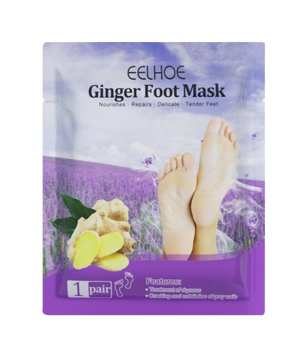 eelhoe ginger foot mask Regimen sleep exfoliate dead skin whitening Nourishing foot mask K1