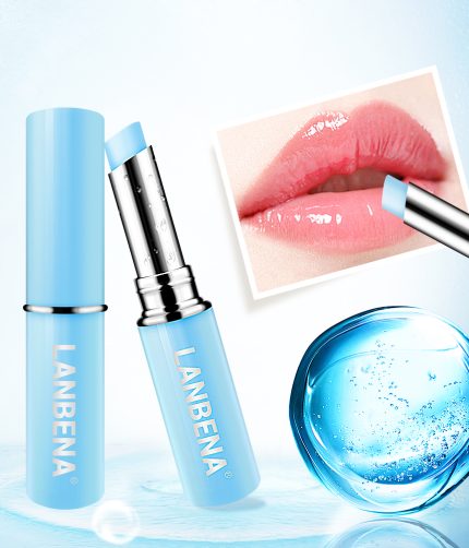 Custom private label Chameleon Lip Balm Rose Hyaluronic Acid Moisturizing Nourishing Lip Plumper Lip Lines Natural Extract