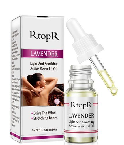 RtopR Lavender Light and Soothing Active Essential oil Drive the wind Stretching Bones