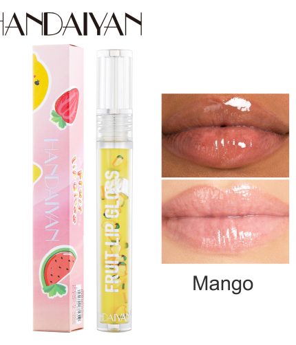 handaiyan6 Color Fruit Series liquid lip oil hydrating moisturizing lip glaze lightening anti-dry and cracking lip gloss