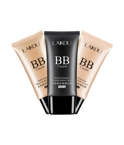 LAIKOU Private label makeup moisturizing 50g tube packing natural color bb cream hot sale K1