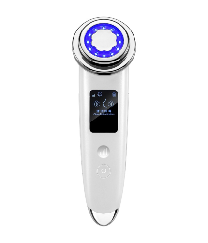 drop shipping Ultrasonic LED Light Photon Micro Current Facial Massager Eliminate wrinkle  Beauty Equipment K1