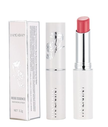 Natural rose essence Lipstick Lip Balm lasting moisturizing  moisturizing lip gloss  beauty makeup