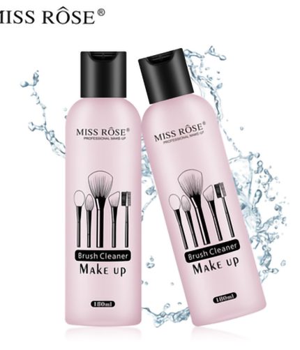 180ml MISS ROSE Puff Cleaning Solution Makeup Brush Cleaning Professional Cleaner Blush Tool Cleaner Remover Quickly Liquid K1