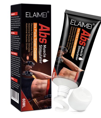 ELAIMEI abdominal muscle cream men's fitness shaping and firming care abdominal muscle oil cream K1