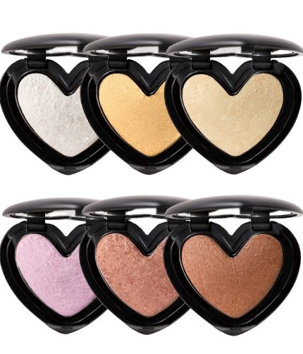 HANDAIYAN 6 Color Makeup Face Single Heart  Single High Quality Face Highlighter Makeup