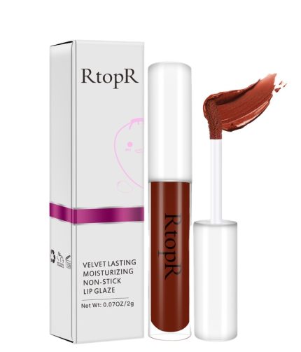 RtopR Velvet Lasting Moisturizing Non-Stick Lip Glaze