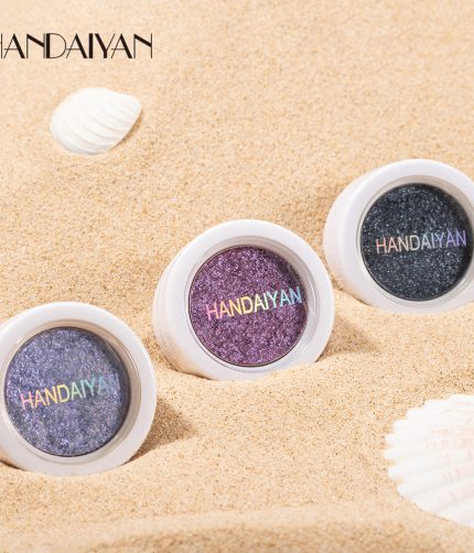 HANDAIYAN  Shiny Metallic 12 Color Rose Chameleon Mash Wet Eyeshadow