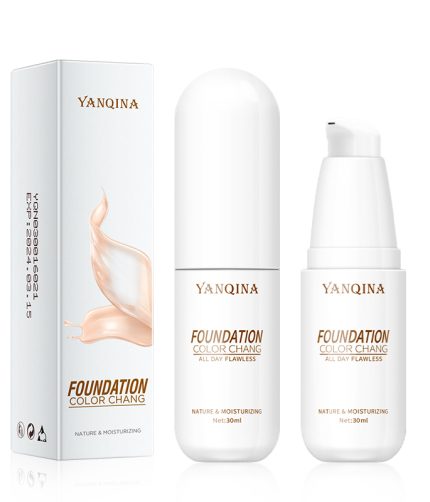 YANQINA Liquid foundation Brightening and portable concealer will not fade easily Complexion liquid foundation K1