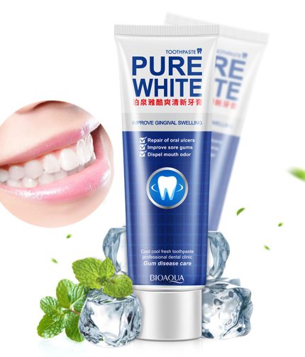 BIOAQUA Mint Toothpaste Pure White whitening Toothpaste For Tooth Care teeth hot sale