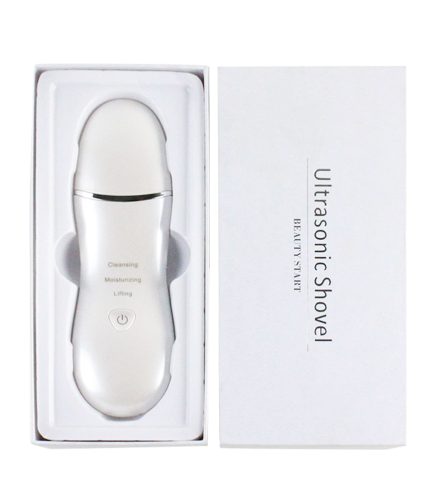 Ultrasound face cleaner Silicone head Pore Cleaning beauty machines facial peeling ultrasonic skin scrubber exfoliante