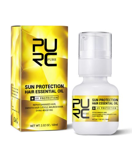 PURC Hair Care to Improve frizzy Dry Essence After sun repair leave-in hair care oil