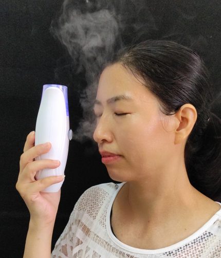 Face sprayer for face steamer professional machine hydrotherapy cold ion nano mini band tool portable