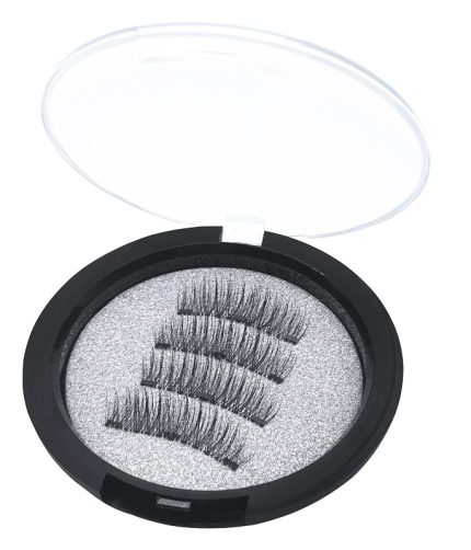 3 magnetic  eyelash mink hot sale Four magnet false eyelashes natural 3D eyelashes magnetic lashes