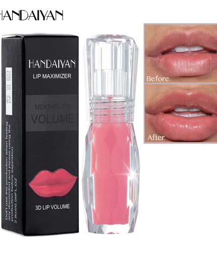 HANDAIYAN  6 color  3D Crystal jelly  lip gloss  Makeup   Nutritious Moisturizer Liquid Lipstick