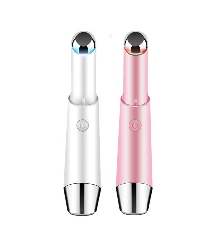 HOT sale Electric Vibration Heating Eye Pen Dark Circle Crow's feet Removal Wand anti Wrinkle Eye Massager