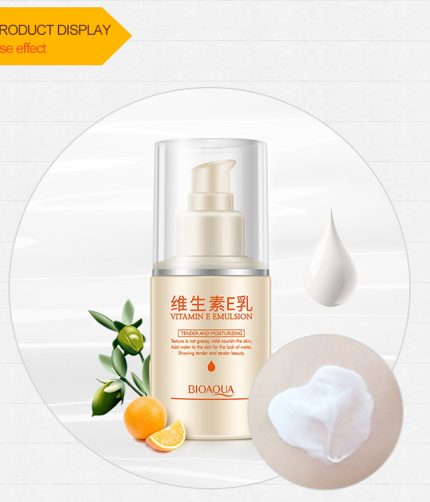 Hot sale Bioaqua Tender Vitamin E Emulsion Moisturizing Firming face cream lotion drop shipping