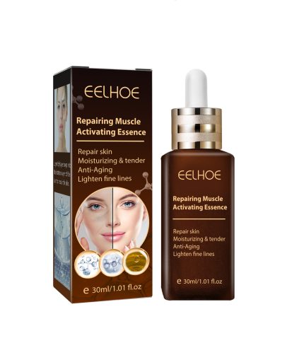 eelhoe small brown bottle Serum moisturizing anti-wrinkle brightening skin tone Repairing Muscle  Activating Serum K1