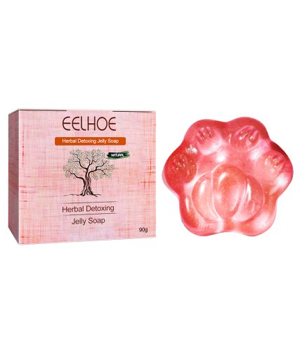 EELHOE Herbal Slimming Jelly Soap Herbal Essence Moisturizes Firming Skin Deep Cleansing Slimming Shaping Soap K1