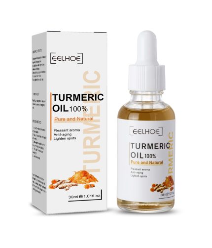 eelhoe TURMERIC oiL Organic Rosehip Skin Repairing Anti Aging Face Oil Body Massage OilsSkin Care Turmeric Serum K1