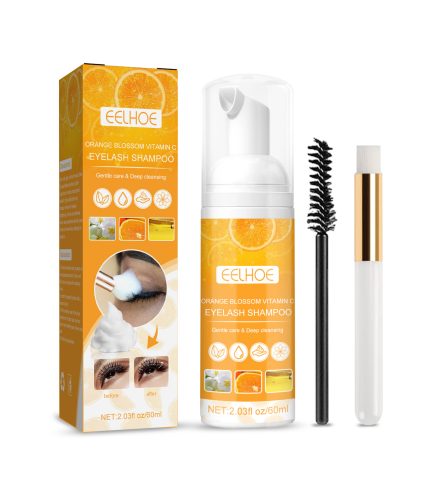 EELHOE VC Eyelash Cleansing Mousse Extending Eyelashes Bubble Cleansing Liquid Eyelashes Eye Cleansing K1