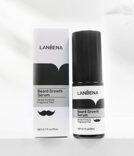 LANBENA best beard growth oil ginger extract liquid beard care serum for men