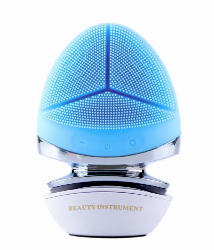 drop shipping Beauty instrument electric vibration massage silica gel cleansing brush whiten and tender skin