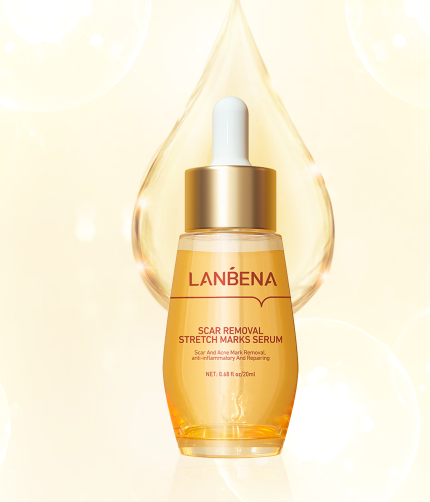 LANBENA black mark and pimple removal serum scars remover reduce stretch marks