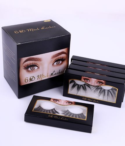 eyelash mink vendor 5d mink fur false lashes  25mm 3D Mink Eyelashes with packing box Free sample A1