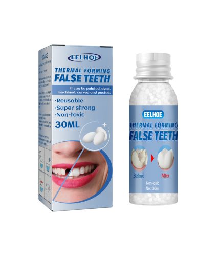 eelhoe plastic teeth glue dentures modification temporary filling teeth gap filling teeth glue filling holes K1