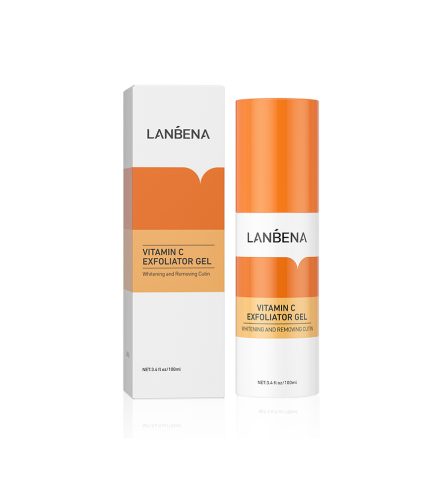 Lanbena 100ml vitamin C exfoliator scrub gel Dead Skin Remover Body face Exfoliating Scrub