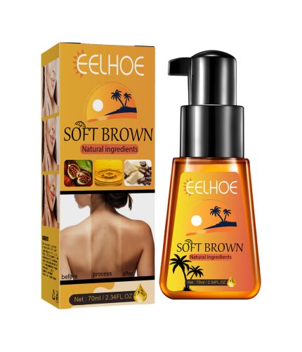 eelhoe Body Beauty Tanning Essential Oil Skin Care Anti Aging Moisturizing UV Protection Self Tan Bronzer Skin Oil K1