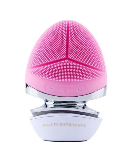 Electric vibration massage silica gel facial cleansing brush whitening skin beauty instrument K1